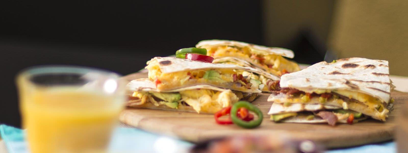 Barbecue Chicken Quesadillas
