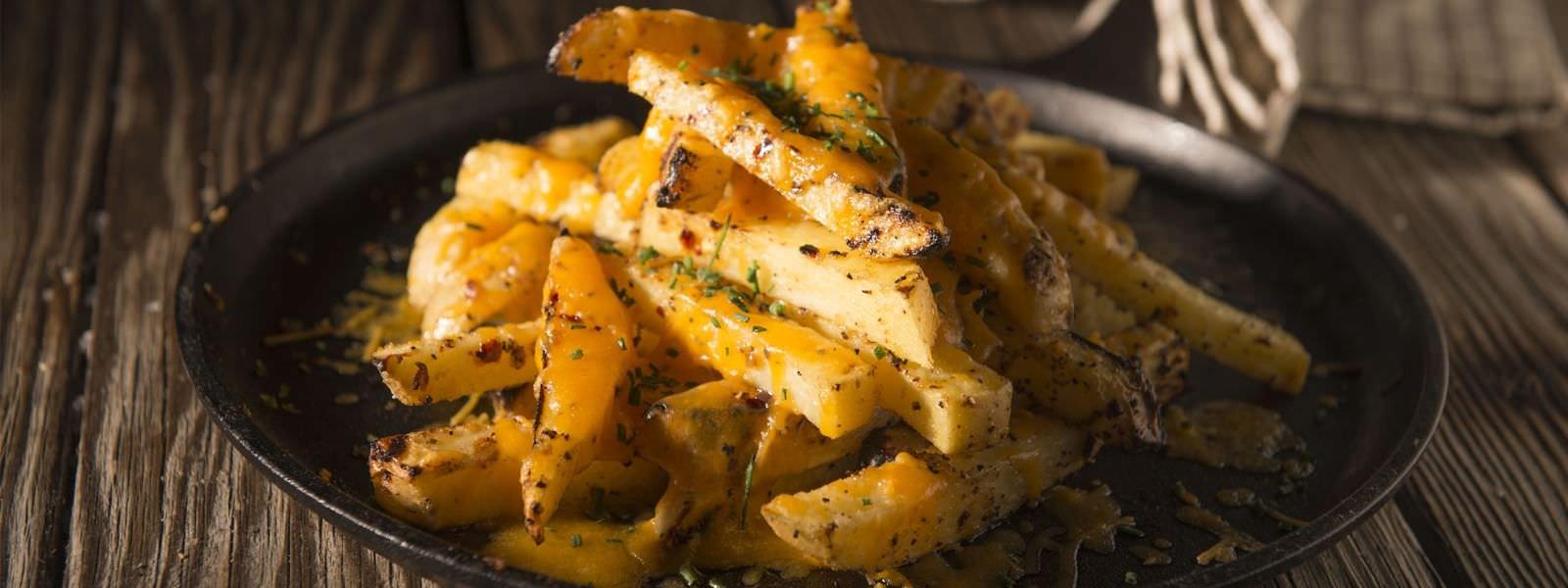 Cheesy Garlic Fries Traeger Grills