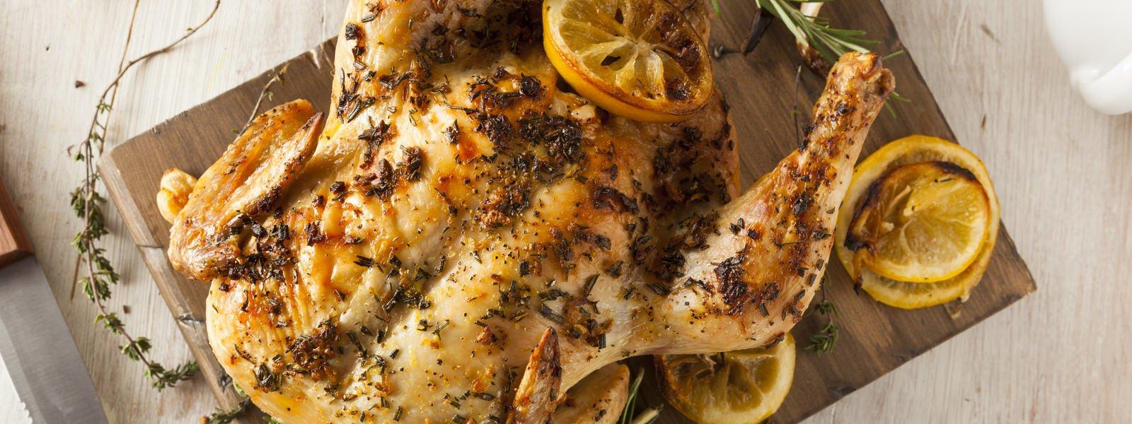 Lemon Rosemary Roast Chicken Traeger Grills