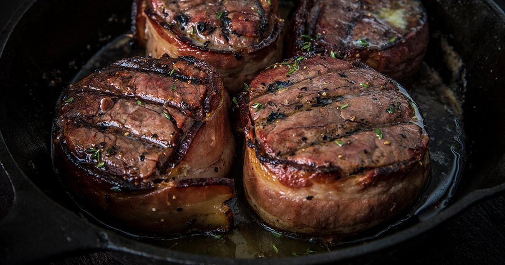 image of Traeger Bacon-Wrapped Filet Mignon