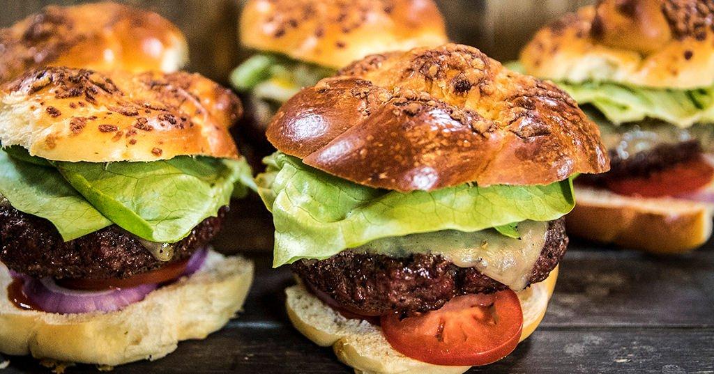 Grilled Guinness Burger Recipe Traeger Grills