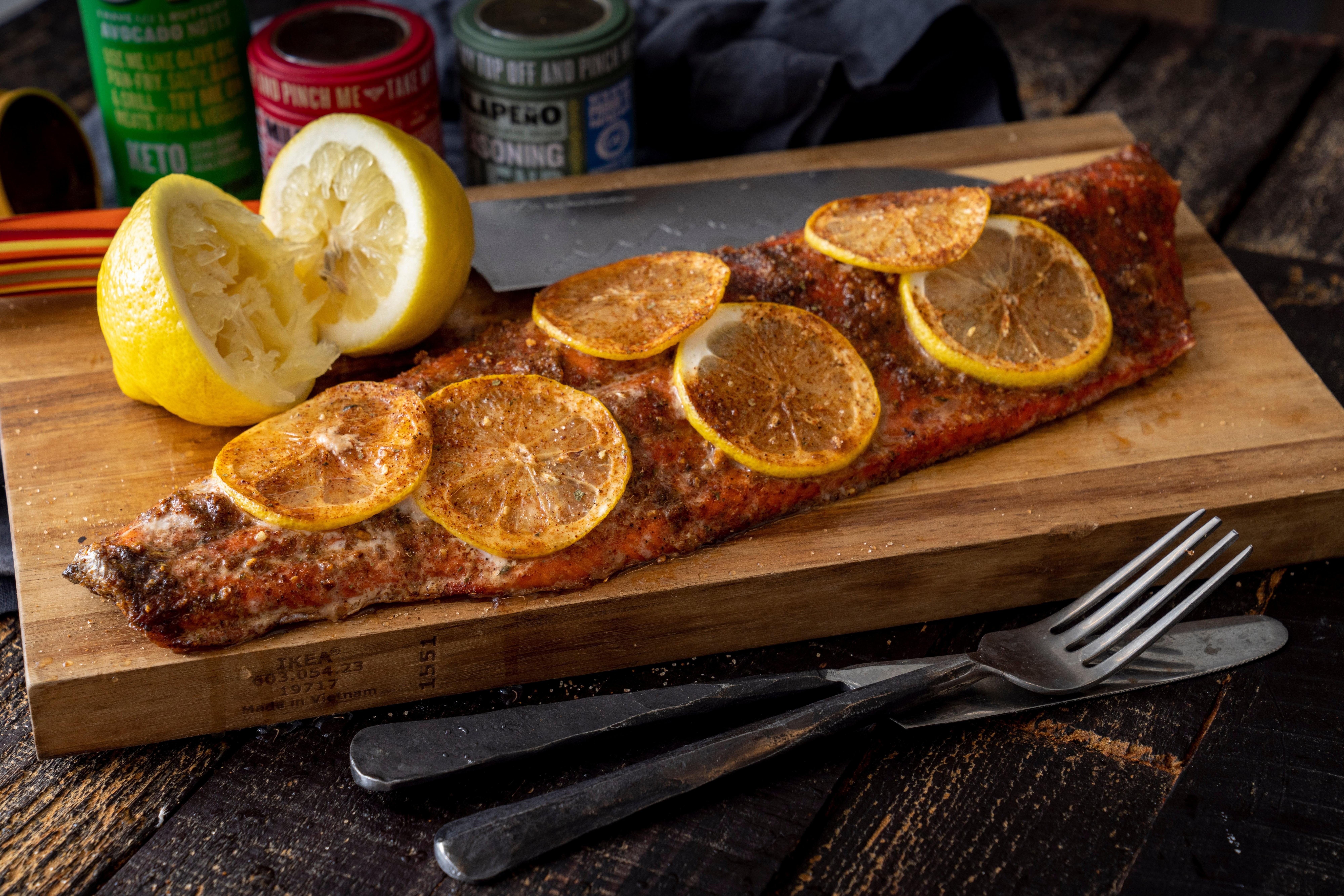 Grilled Whole Steelhead Fillet Traeger Grills