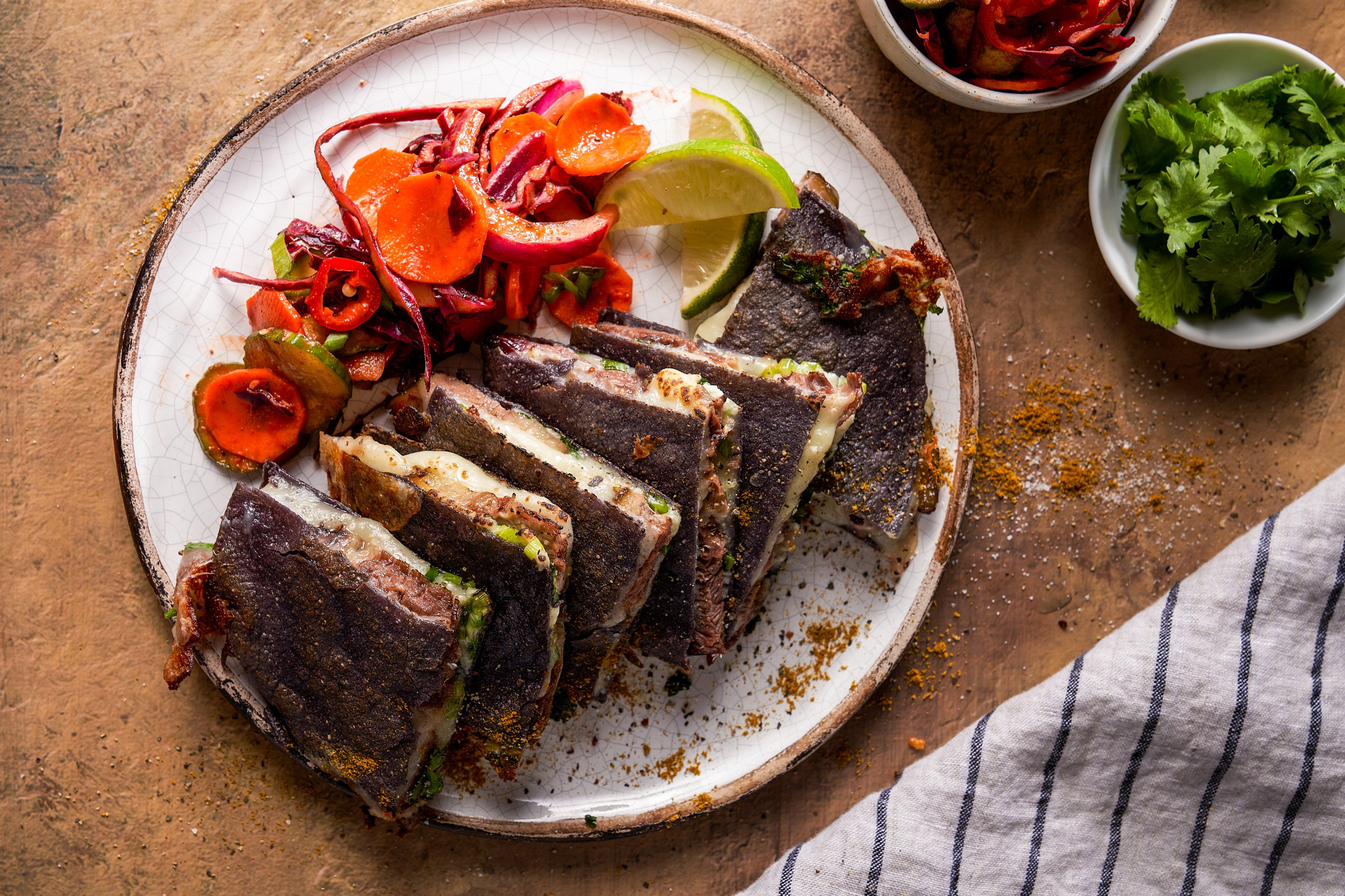 Short Rib Quesadilla & Spicy Pickles Recipe | Traeger Grills