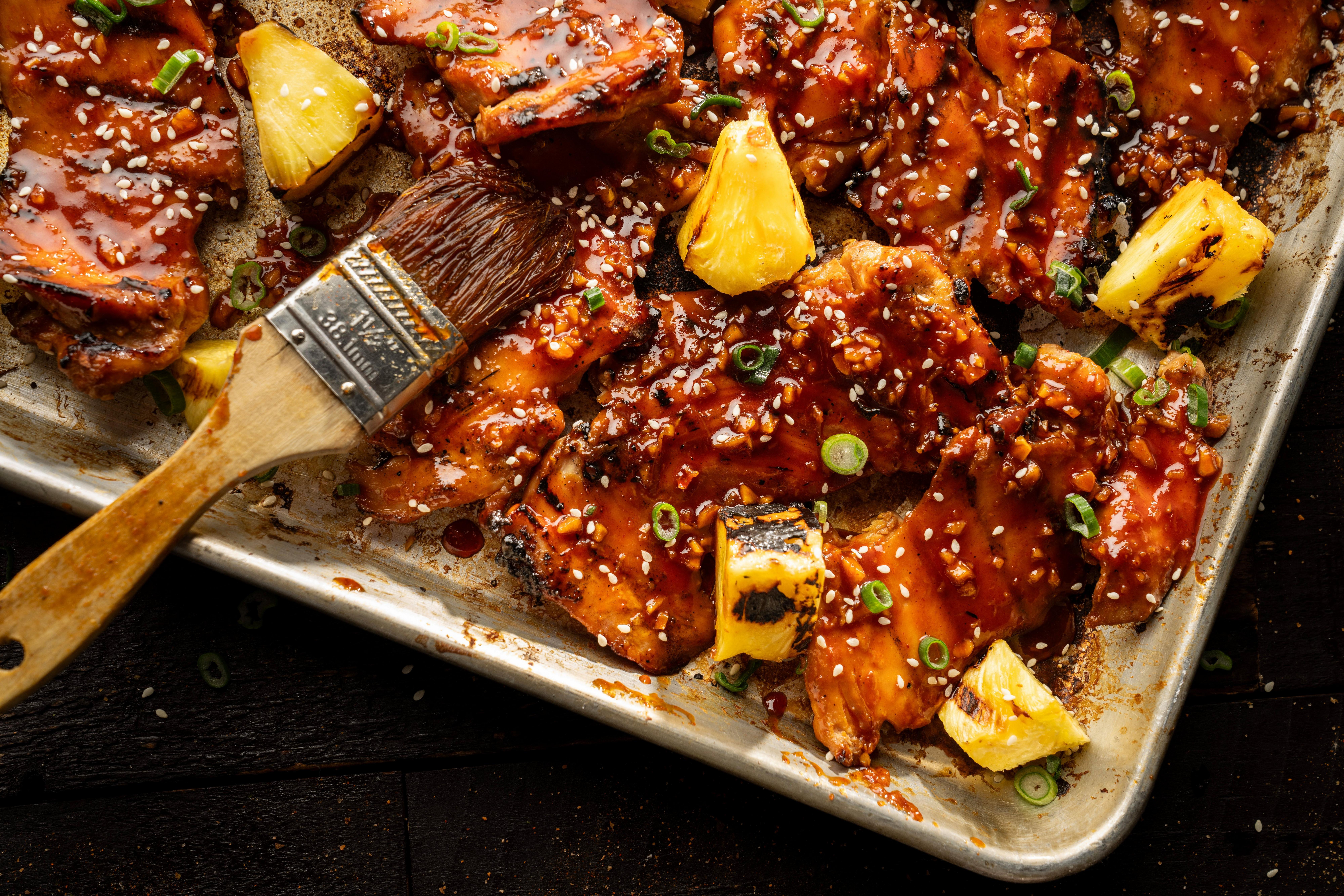 Grilled Huli Huli Chicken Thighs - Traeger Grills
