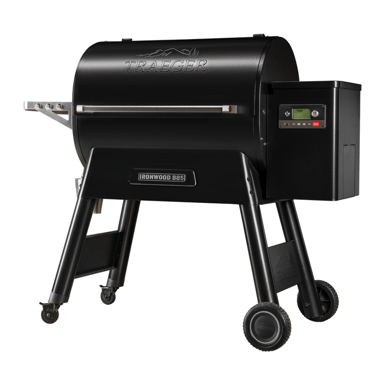 Traeger Ironwood Serie 885 Træpillegrill