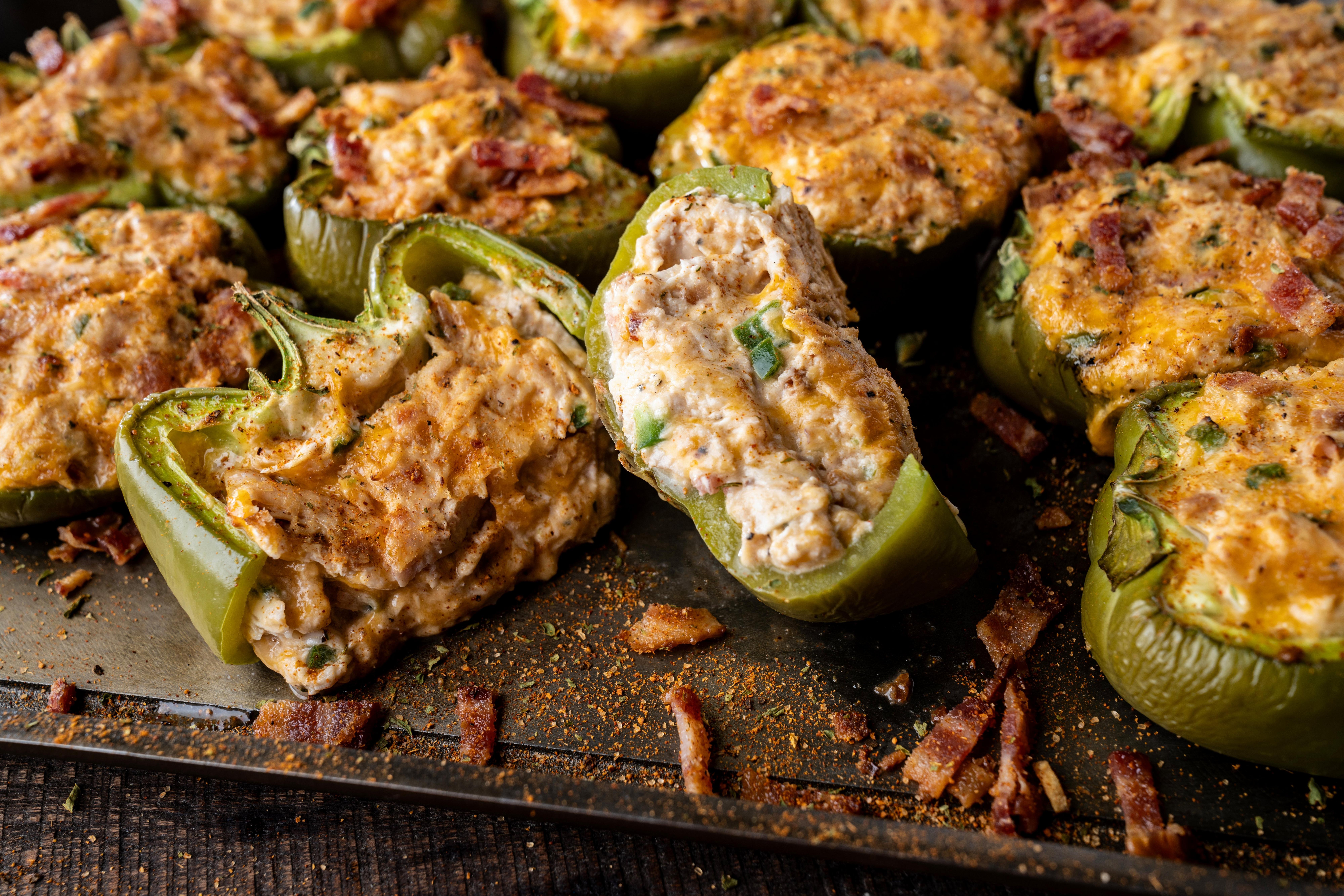 Jalapeño Popper Stuffed Green Peppers - Traeger Grills