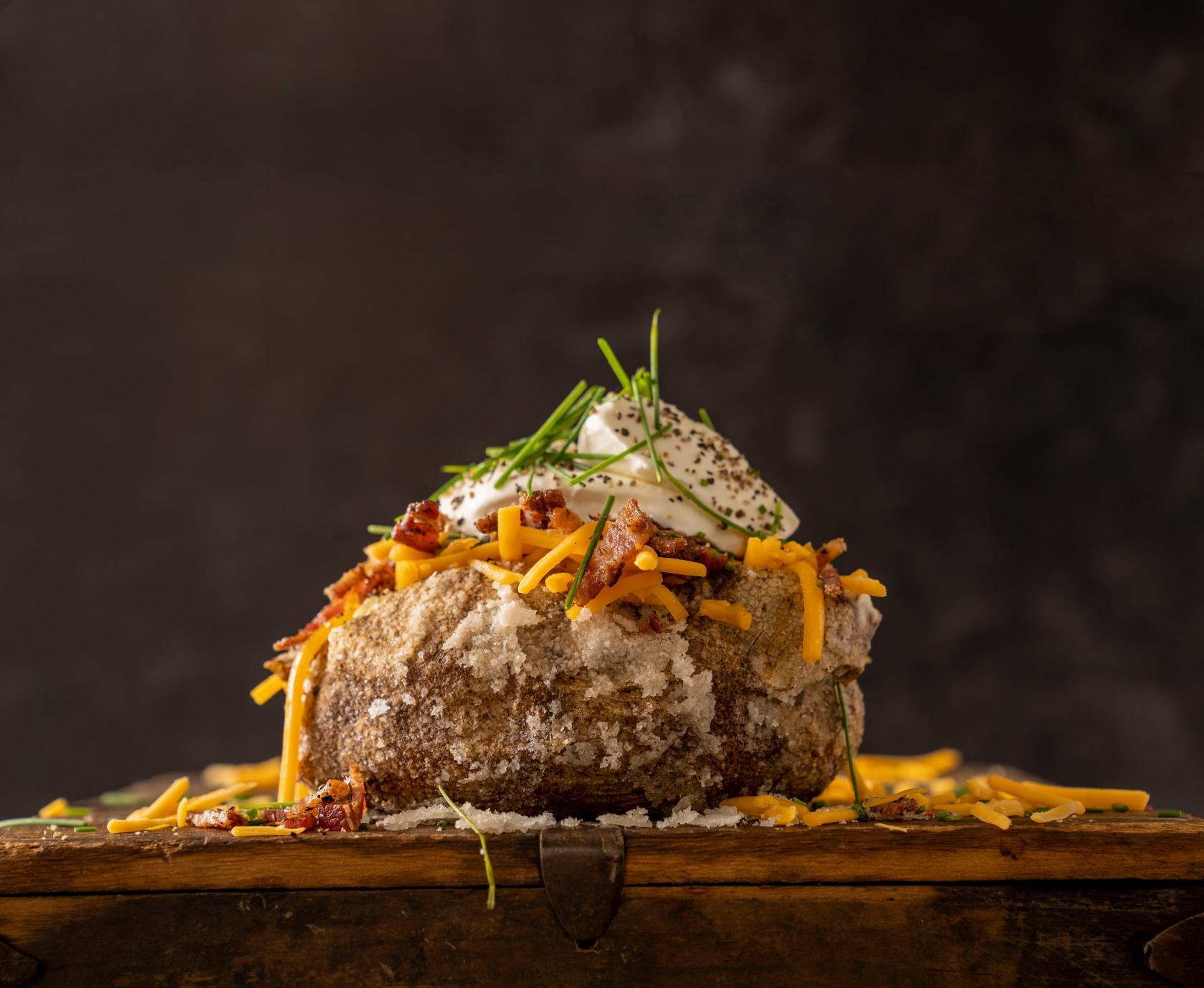 Smoked & Loaded Baked Potato