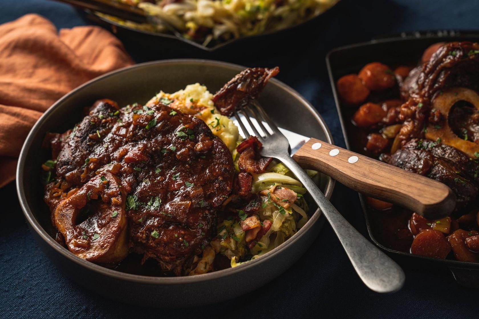 Mama and Papa Joe’s Beef Shanks