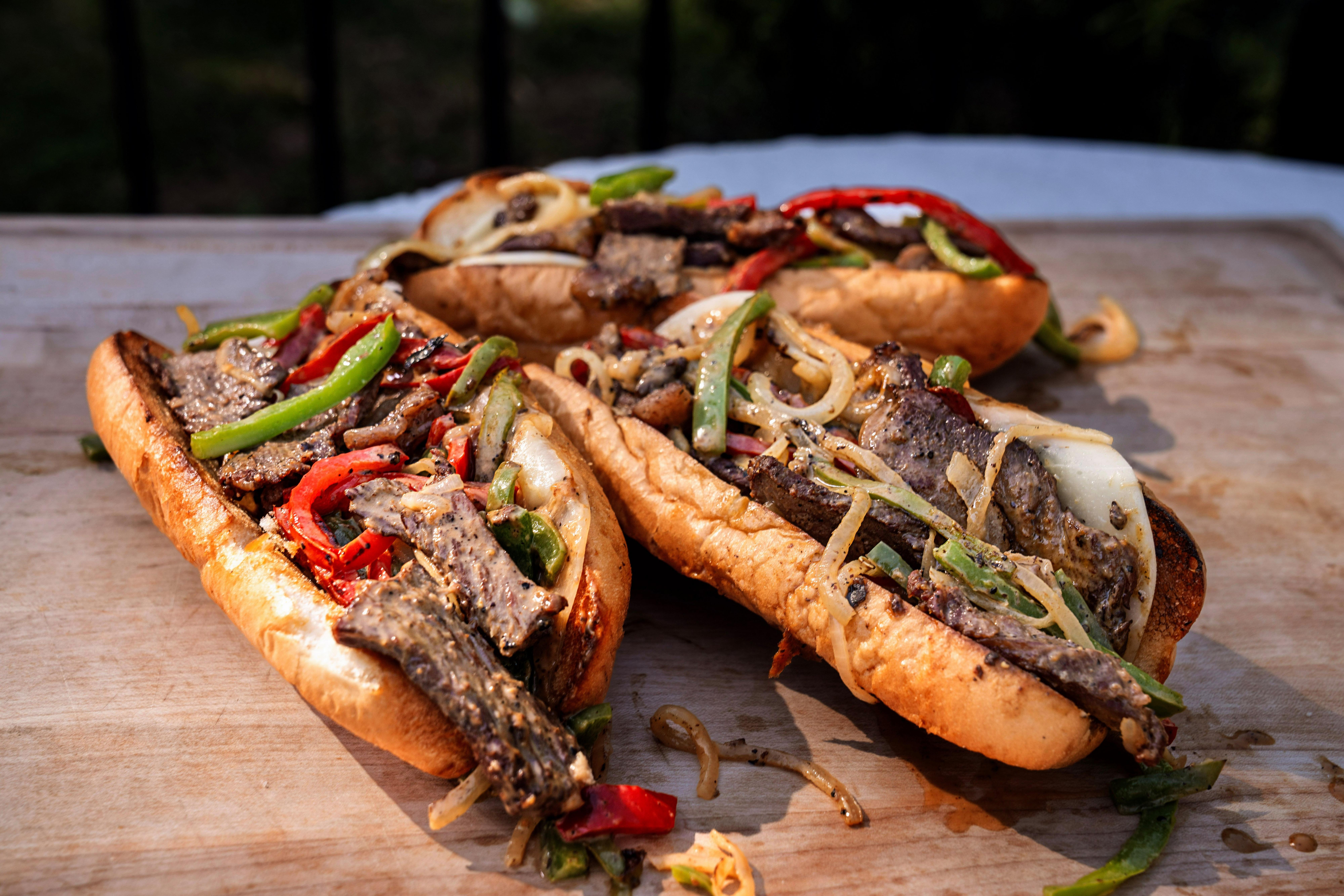 Philly Cheesesteak Sandwich - Traeger Grills
