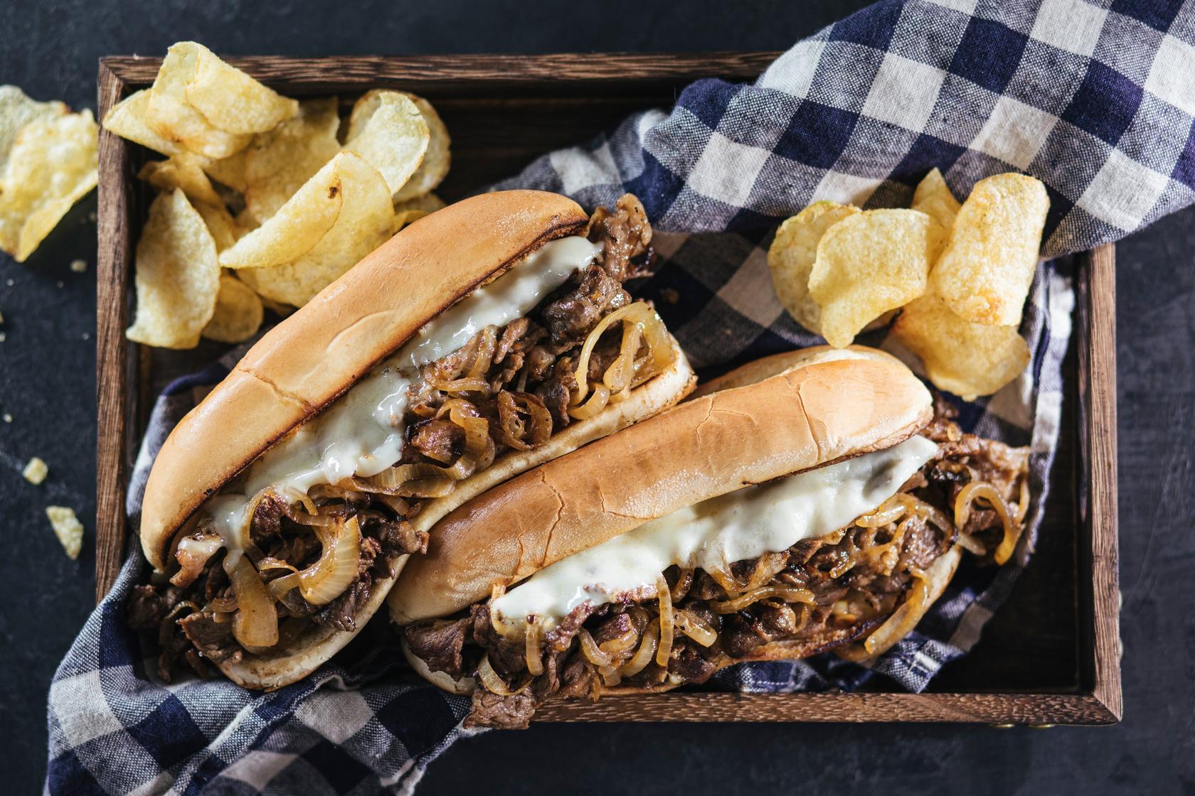 image of Flat Top Philly Cheesesteak