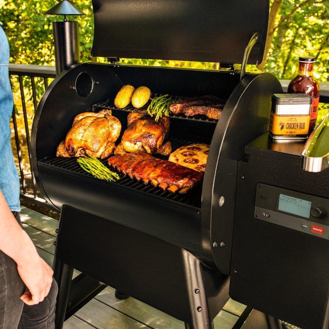 pro series electric wood pellet smoker