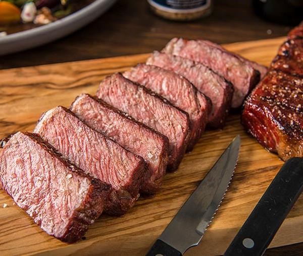 Reverse Seared NY Strip Steak Recipe - Traeger Grills
