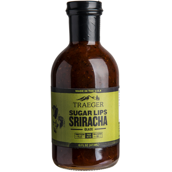 Sugar Lips Sriracha BBQ Glaze Traeger Wood Pellet Grills