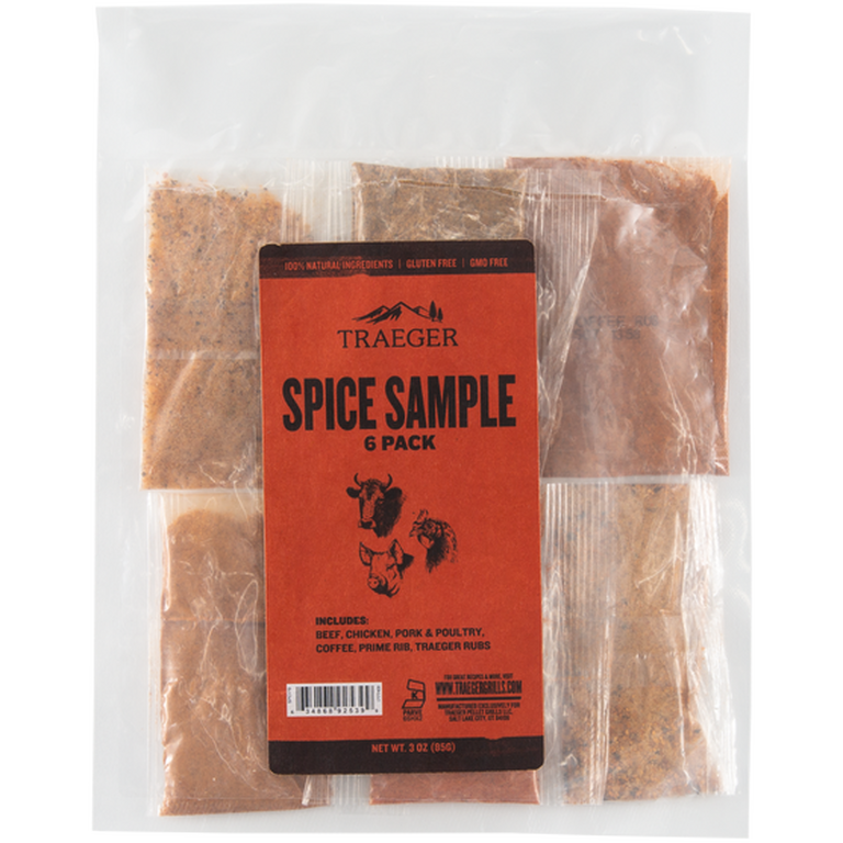Traeger BBQ Rubs & Spices Sample Kit