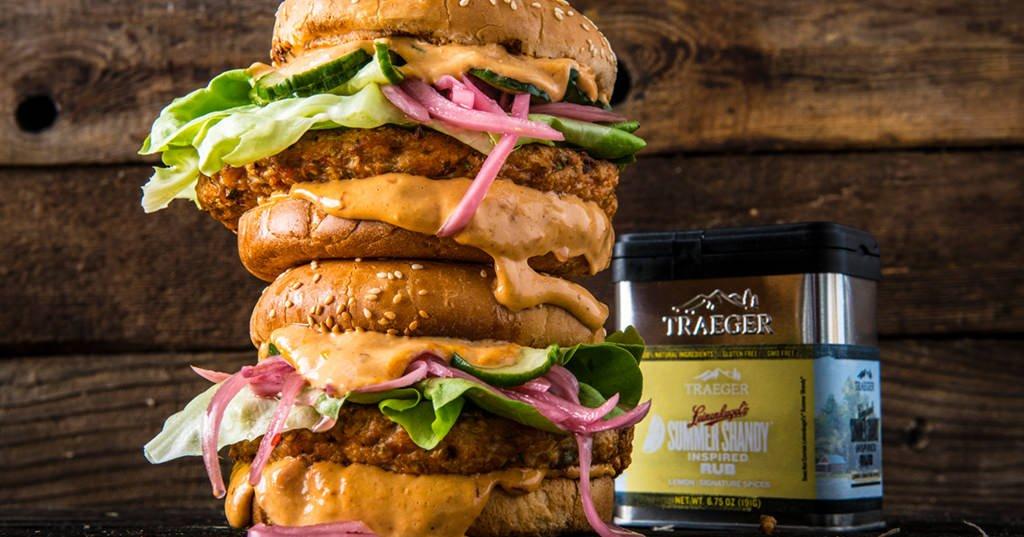 Grilled Salmon Burger with Chipotle Mayo Recipe
