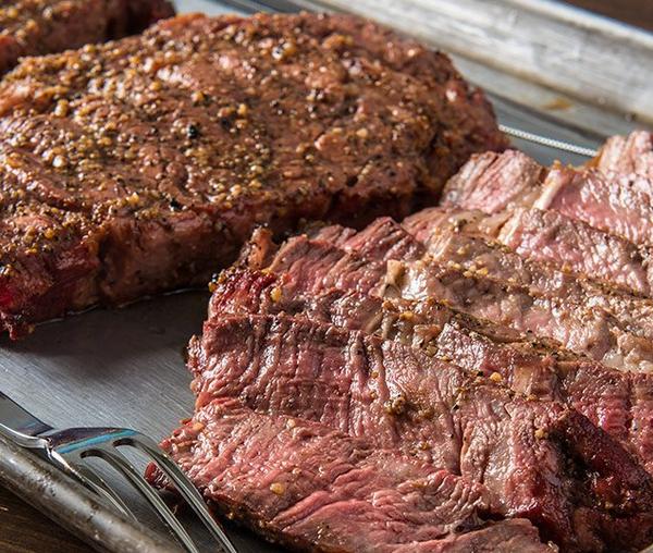 Grilled Rib-Eye Steaks Recipe - Traeger Grills®