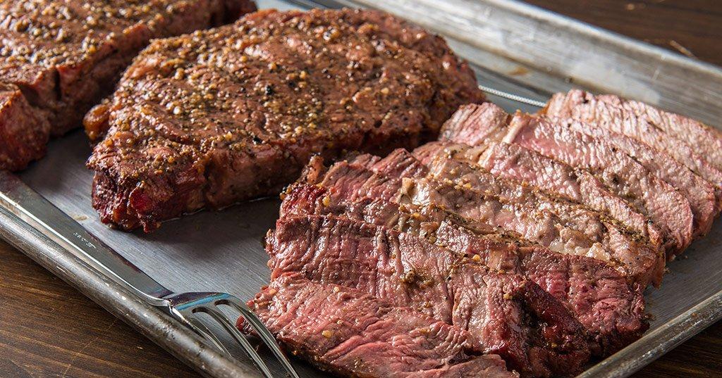 Grilled Rib-Eye Steaks Recipe - Traeger Grills®