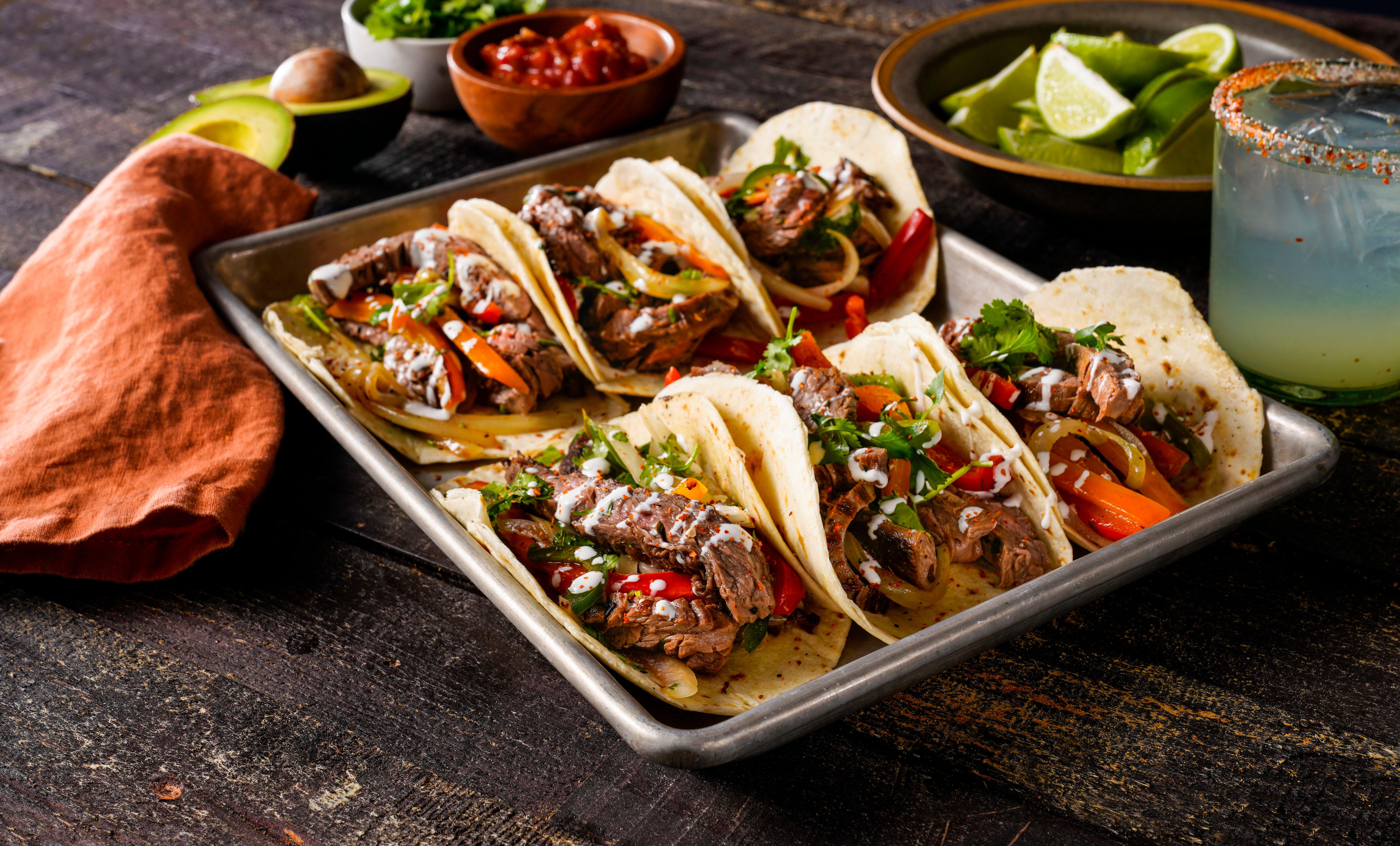 Flat Top Skirt Steak Fajitas Traeger Grills