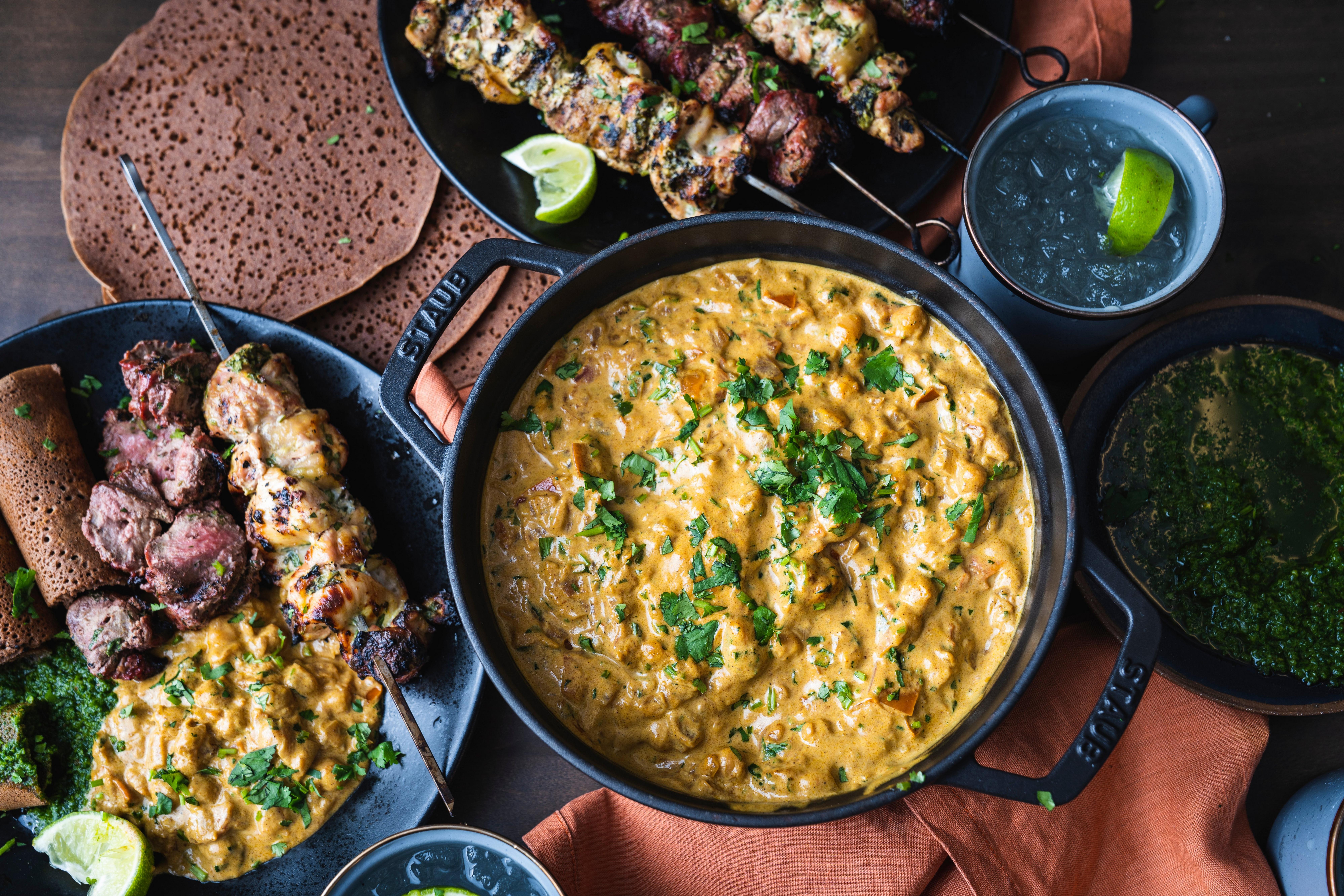 Smoked Chickpea Coconut Curry Recipe