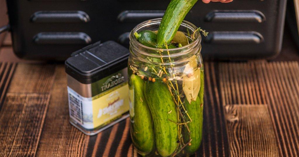 Smoked Whole Pickles Recipe