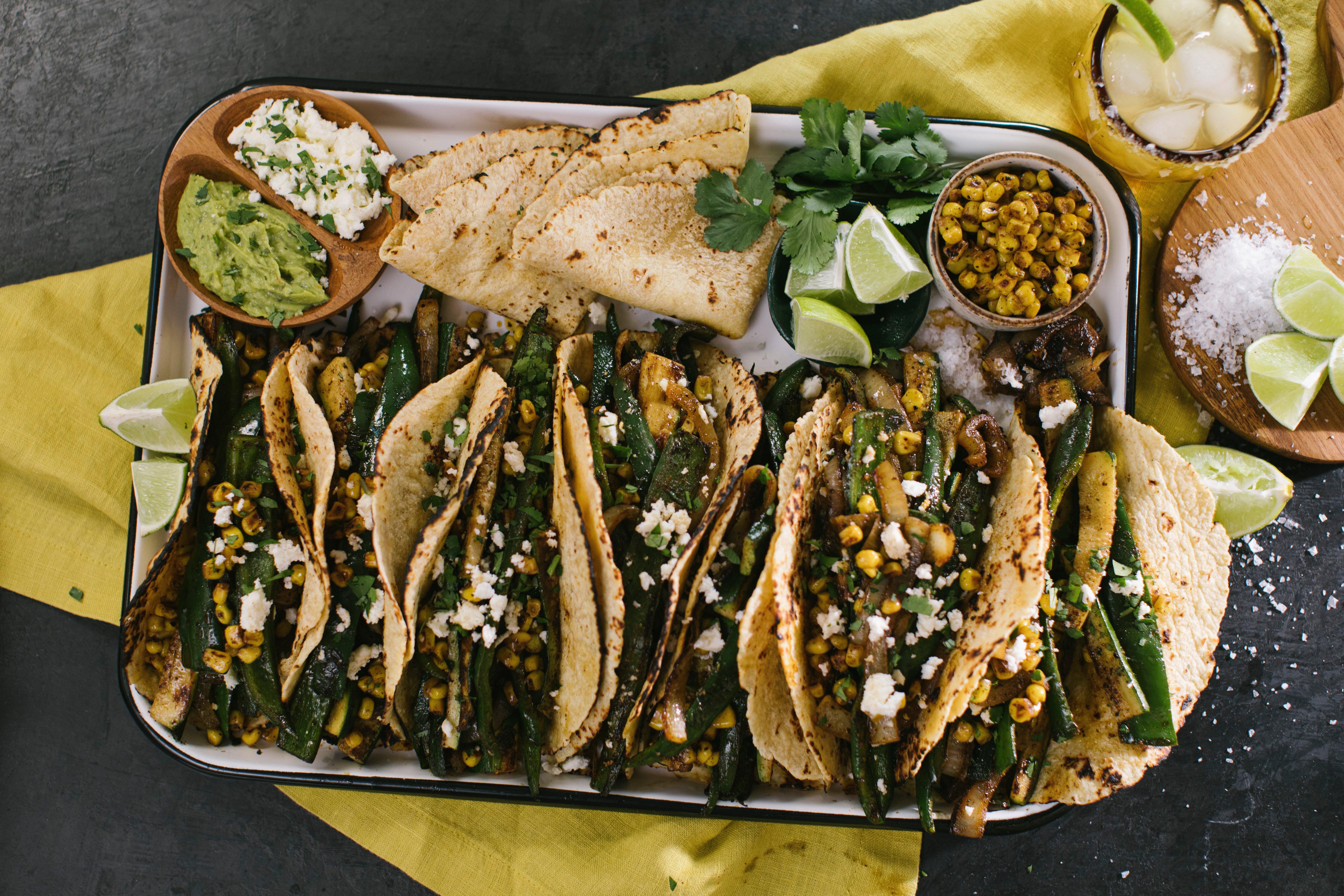 Flat Top Spiced Vegetable Fajitas Recipes Traeger Grills®