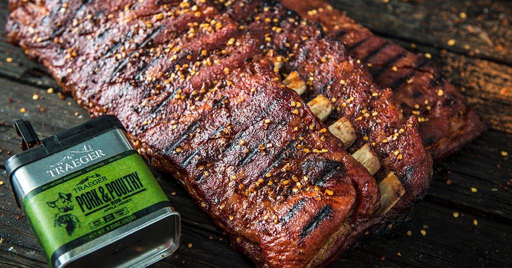 dry rub grilled ribs