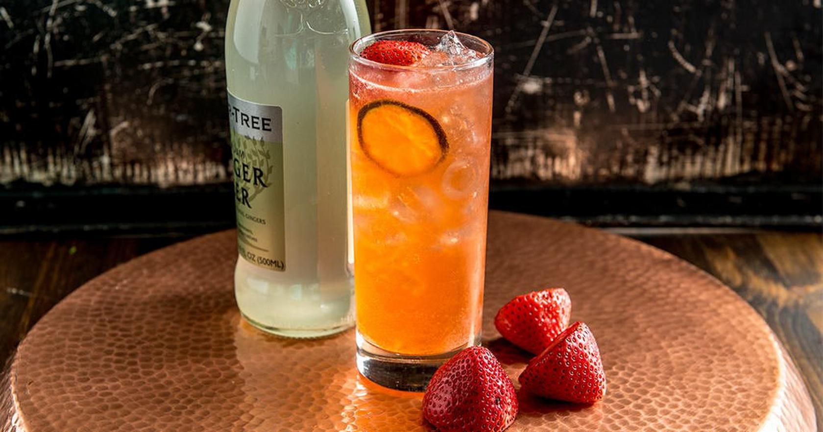 Strawberry Mule Cocktail