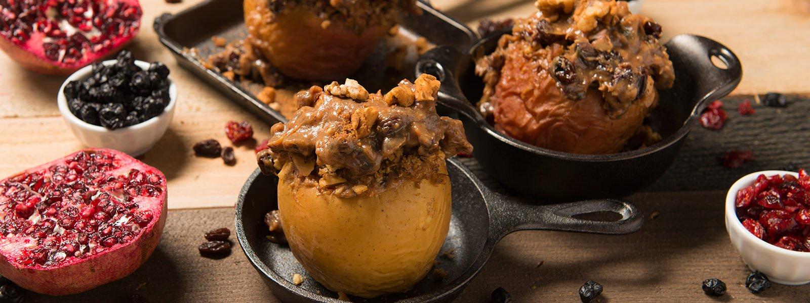 Holiday Roasted Apple Pudding Traeger Grills