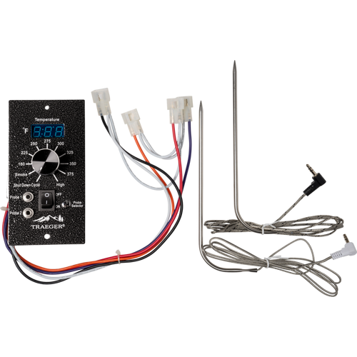 Traeger Pro Digital Grill Thermostat Kit with 2 Meat Probes