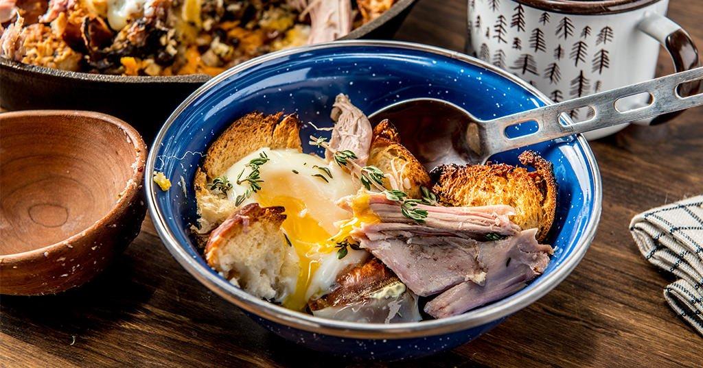 Baked Turkey and Stuffing Hash Recipe Traeger Grills