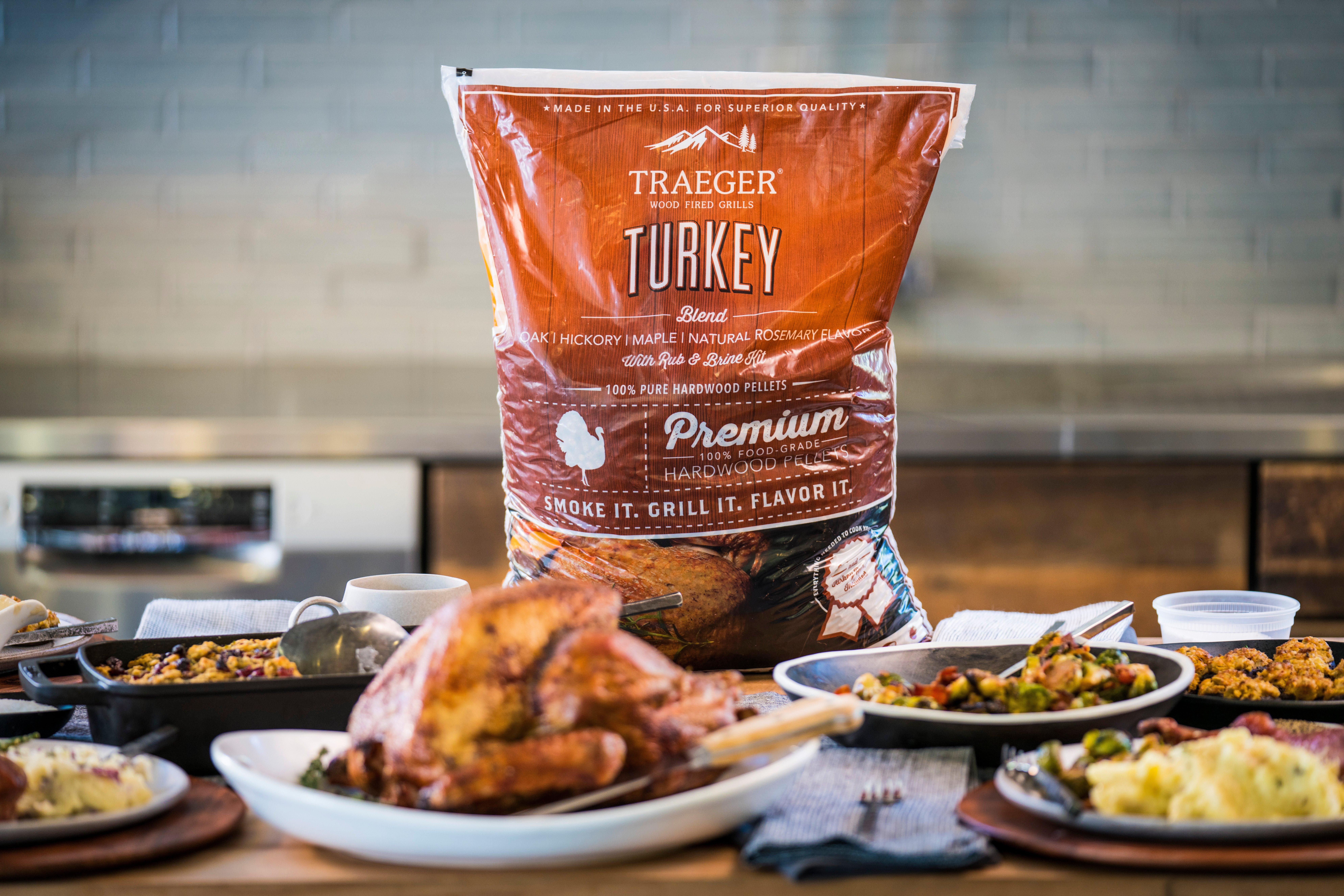 Traeger Turkey Blend with Brine Kit Wood Pellets Traeger®