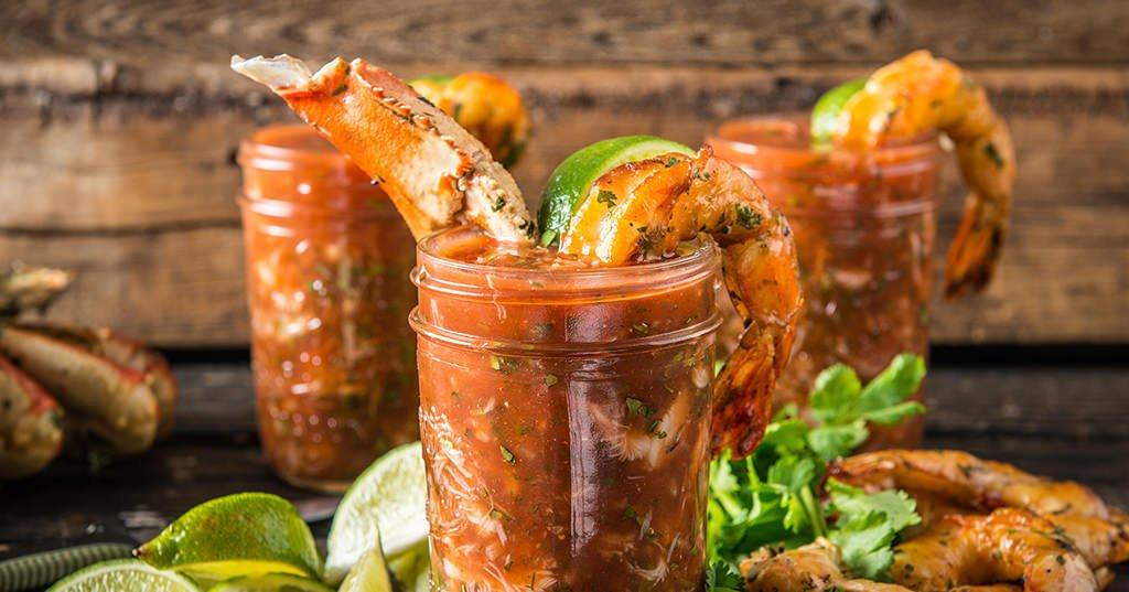 Smoked Shrimp and Grilled Crab Cocktail Recipe Traeger Grills