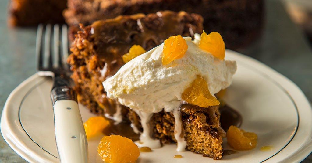 Baked Mandarin Cake with Brown Sugar Glaze Recipe Traeger Grills