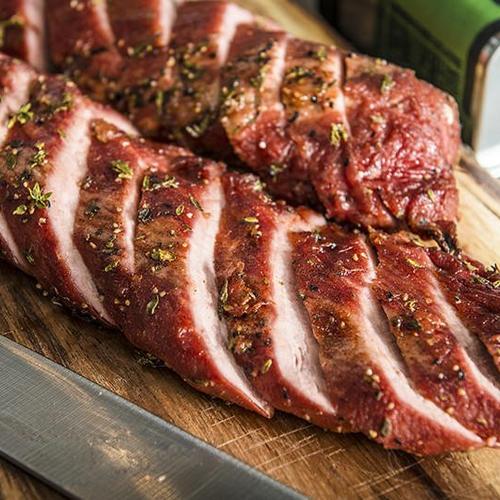 NINJA WOODFIRE GRILL SMOKED WHOLE PORK LOIN! -   Grilled pork loin  recipes, Smoked pork loin recipes, Smoked pork loin
