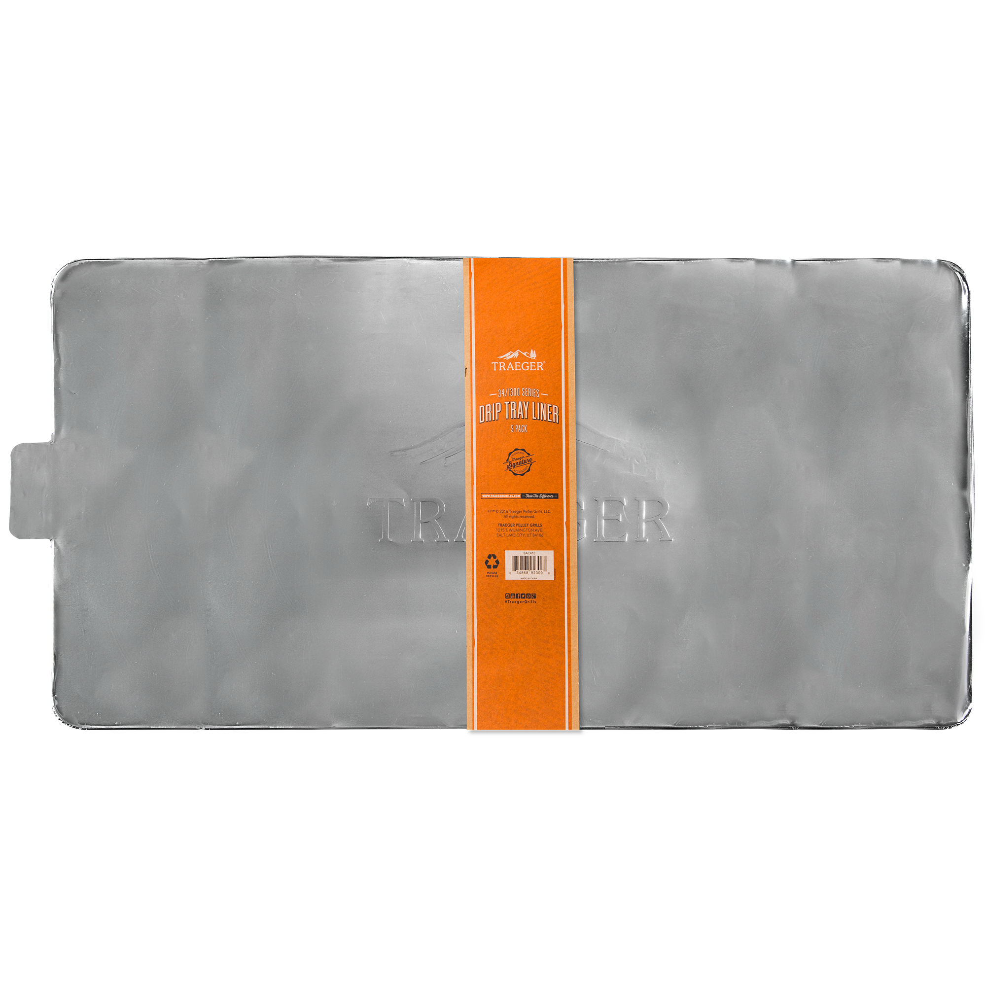 Traeger Century 885 Grill Drip Tray Liners 5 Pack Traeger