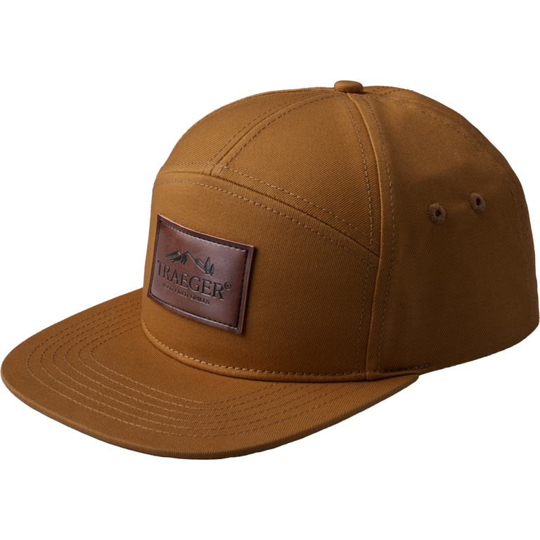 Traeger Classic Leather Patch 7-Panel Hat