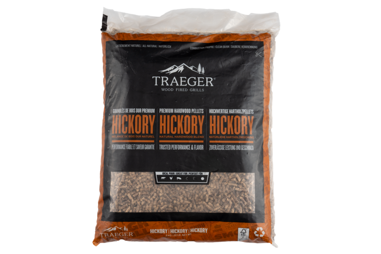 Traeger Hickory FSC BBQ Wood Pellets