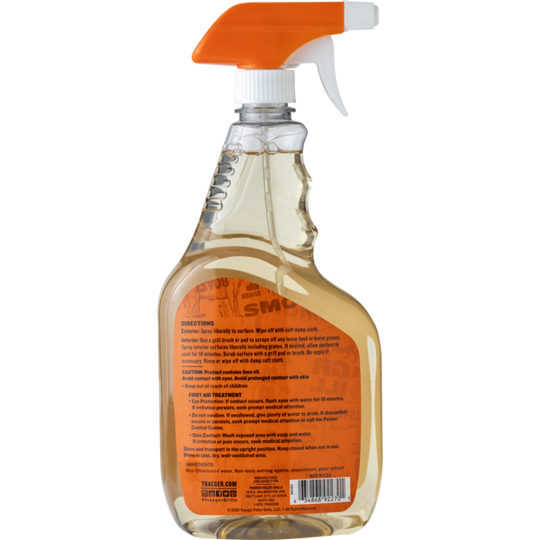 Traeger All-Natural BBQ Cleaner & Brush 