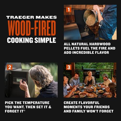 Traeger Pro Series 22 Wood Pellet Grill Bronze 