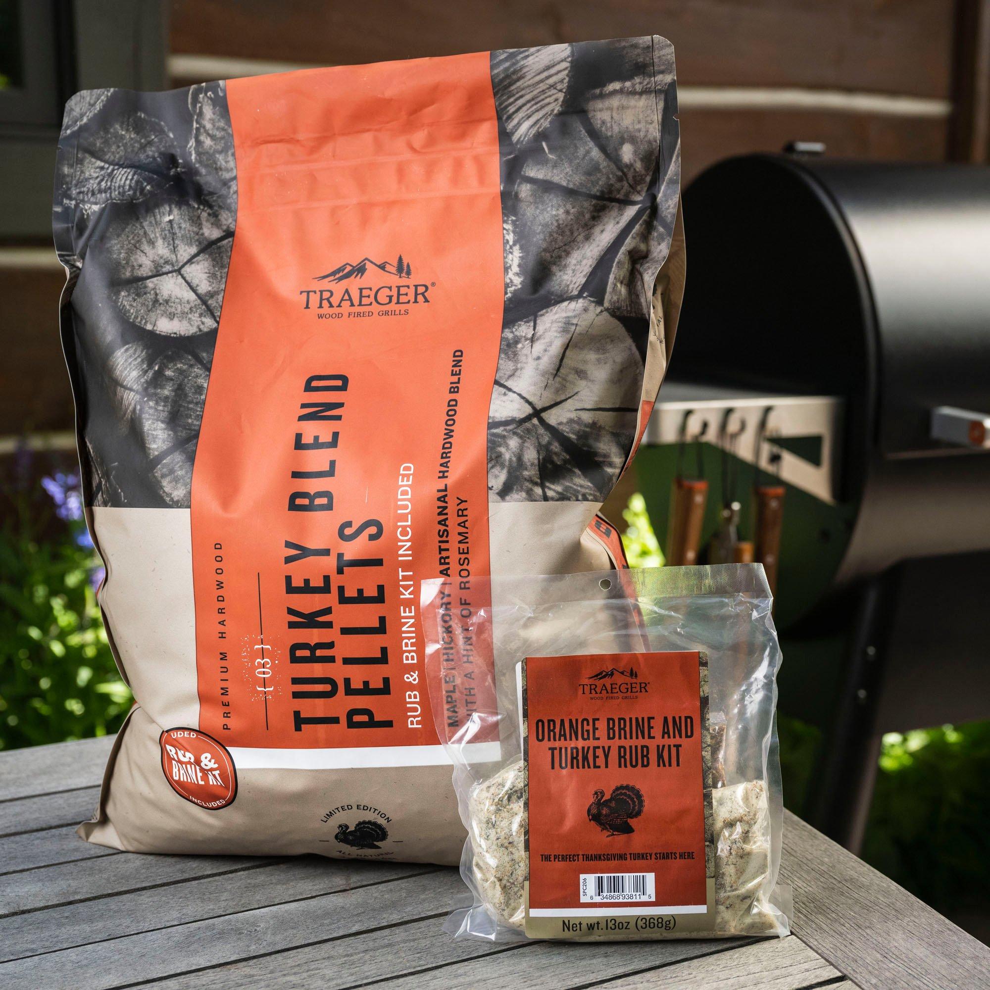 what traeger pellets for turkey