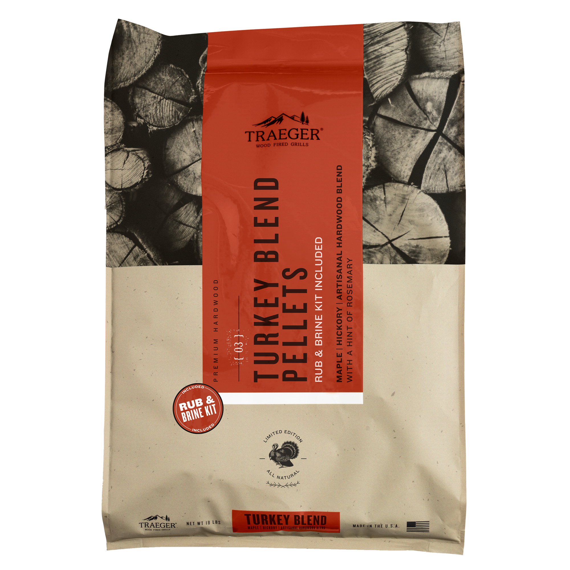 what traeger pellets for turkey