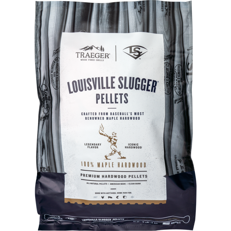 Traeger Louisville Slugger Maple Pellets