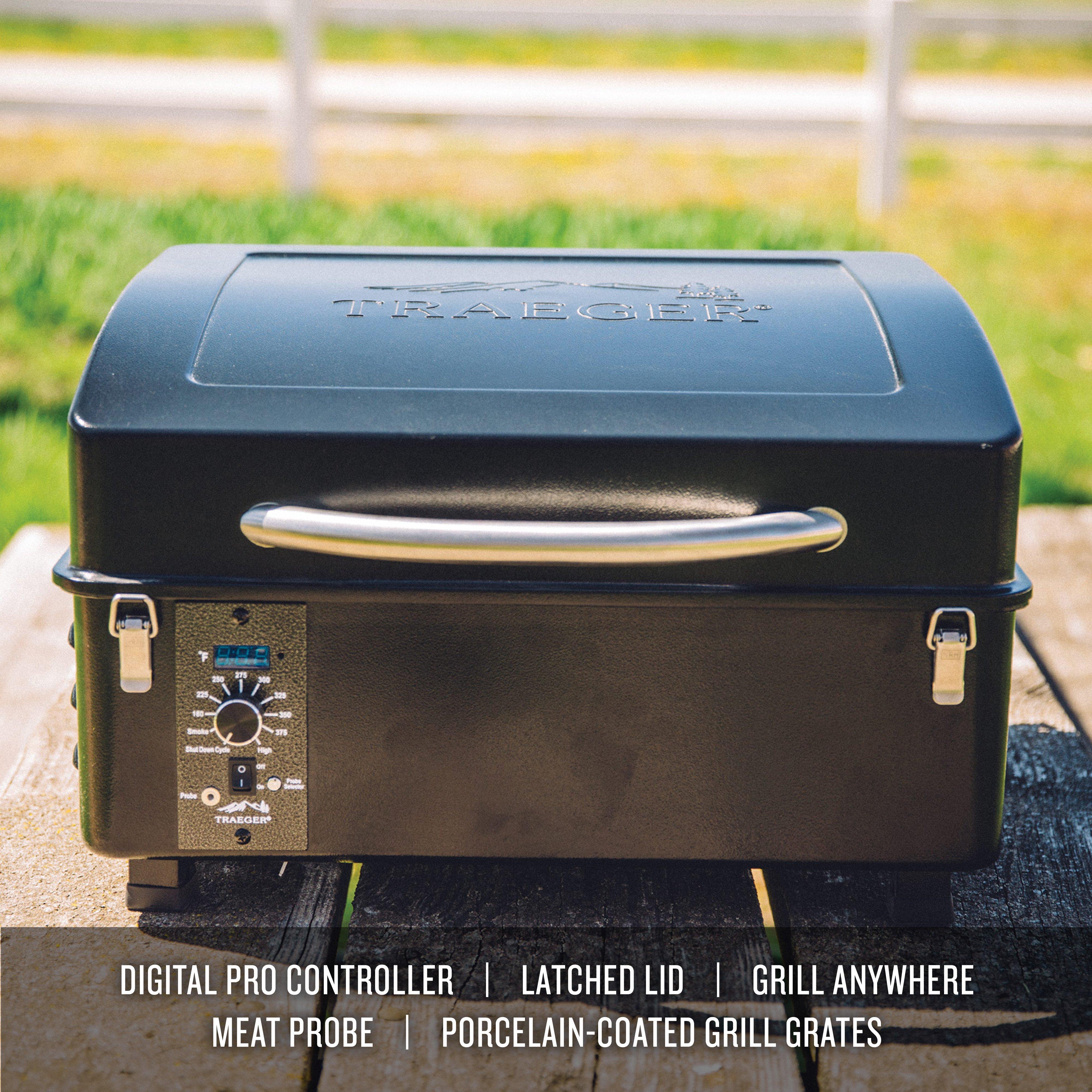 Wood Pellet Storage Container Traeger Grills Ranger Portable Wood