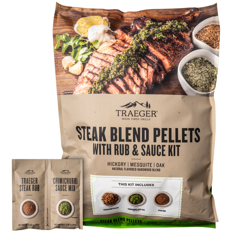 Traeger Steak Blend Pellet Kit
