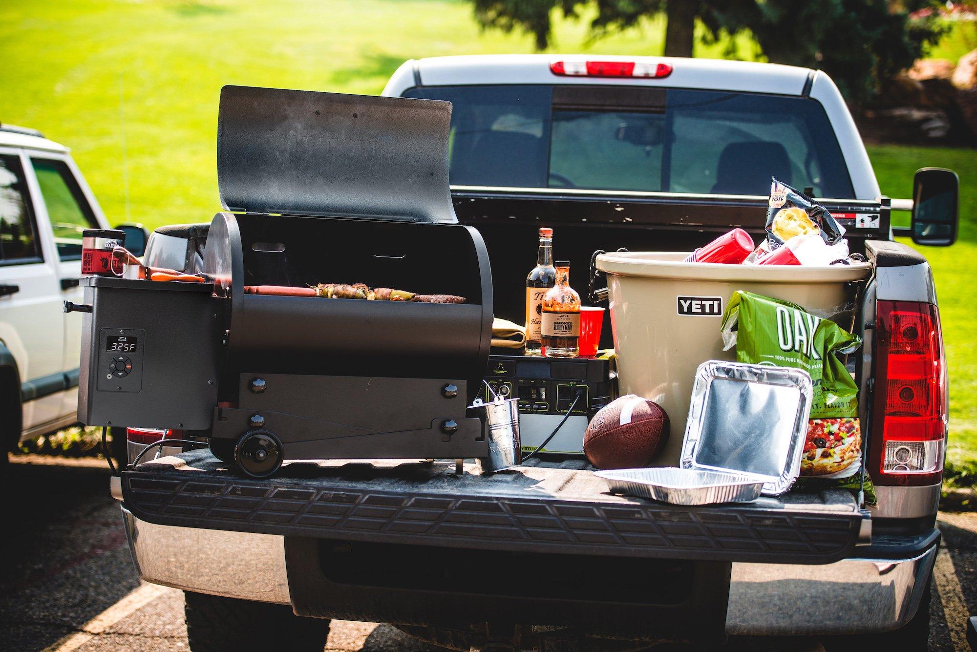 tailgater wood pellet grill