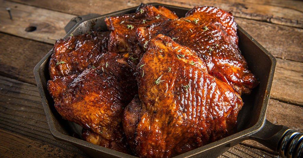 Smoked Turkey with Fig BBQ Sauce by Feedmedearly Recipe Traeger Grills