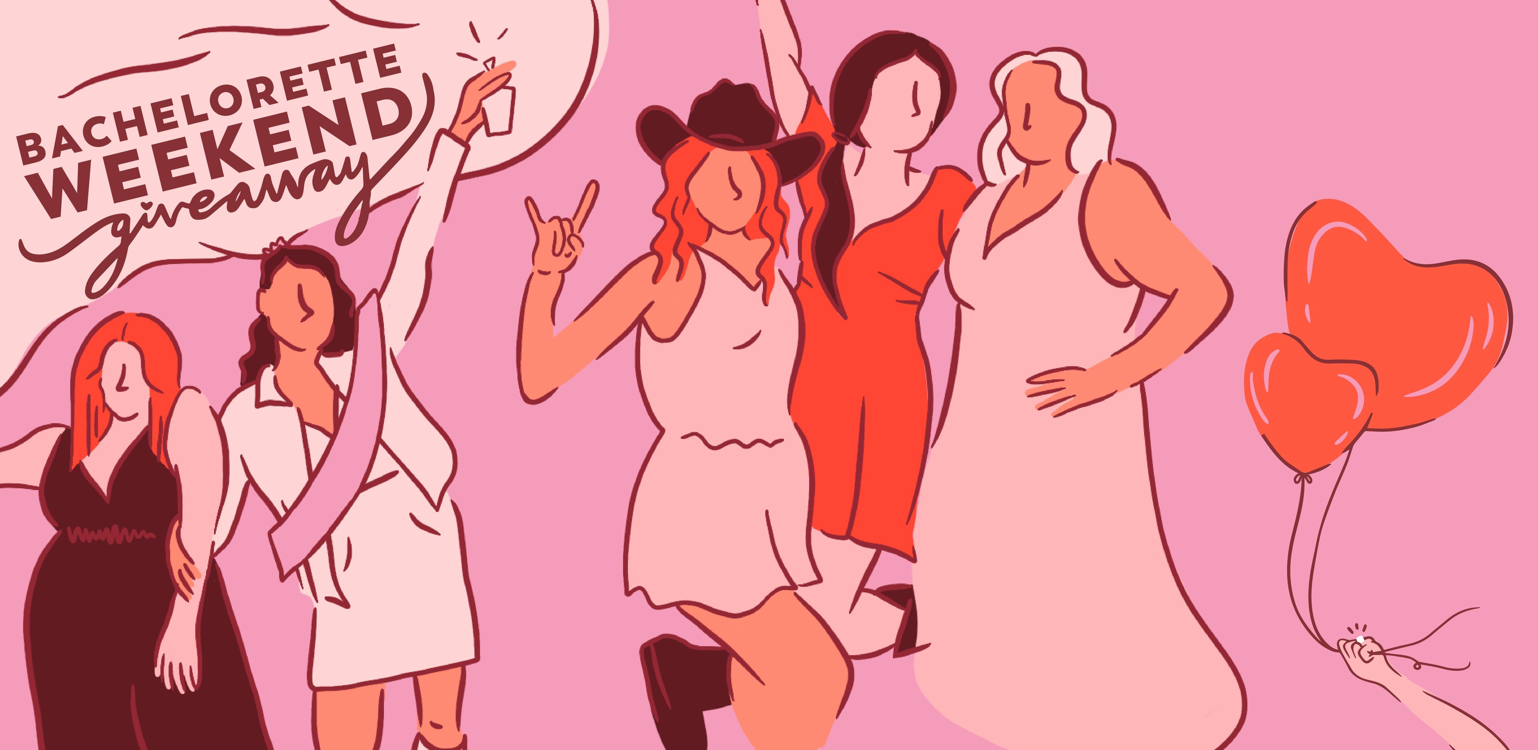 Grab 4 of your best gals and apply to win the ultimate Nashville bachelorette weekend, a $5000 value