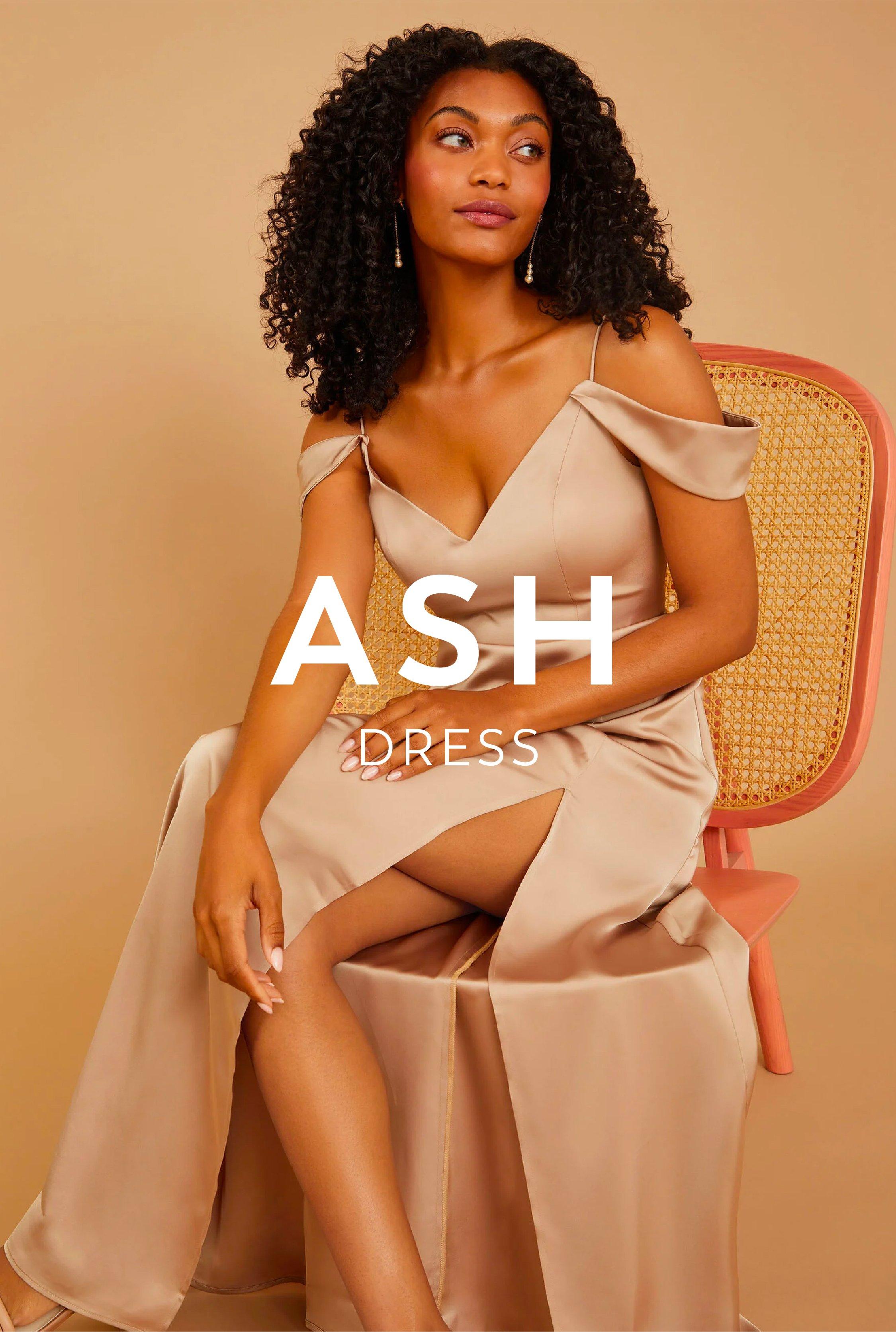 Vow'd Weddings Ash Dress in Champagne