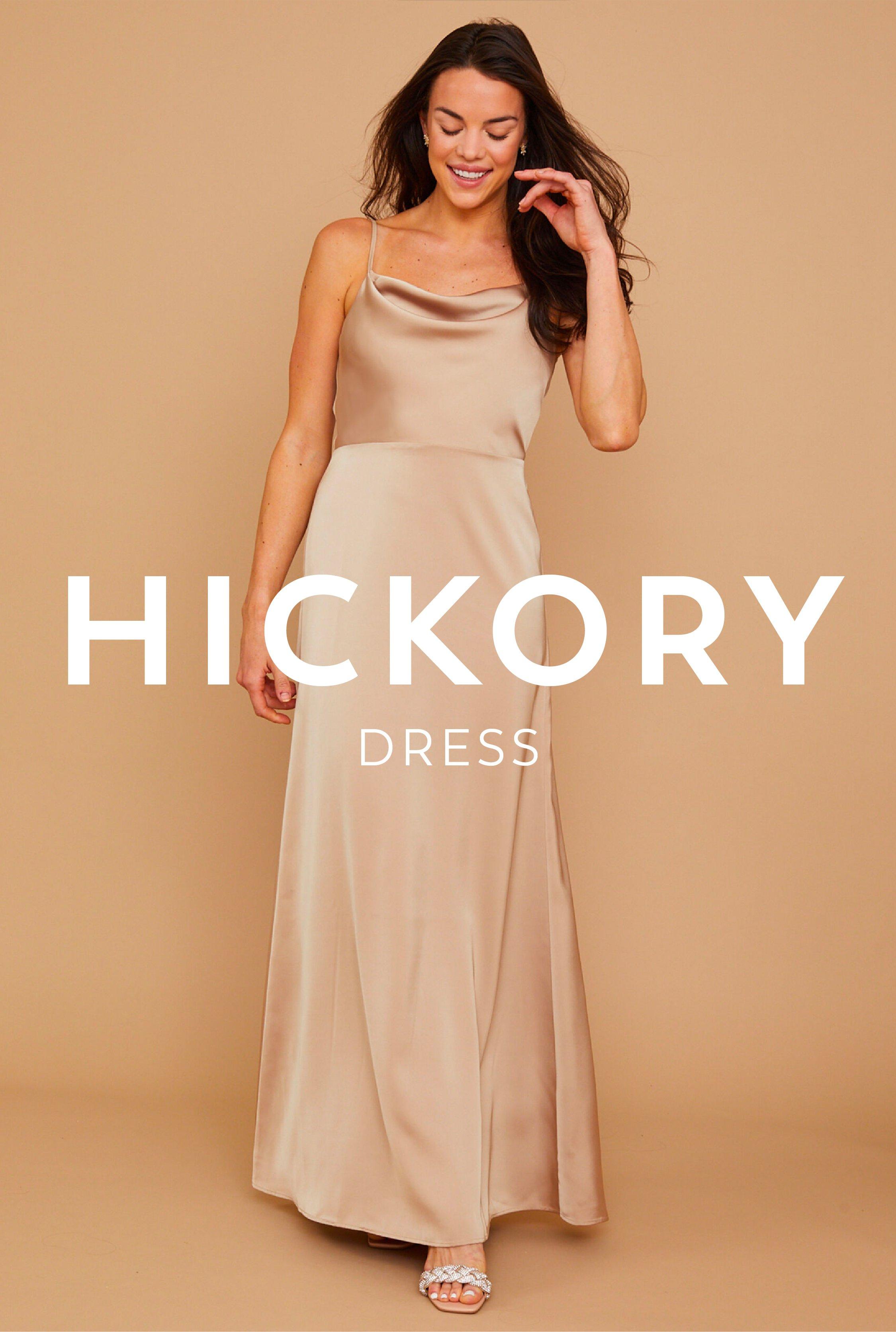 Vow'd Weddings Hickory Dress in Champagne