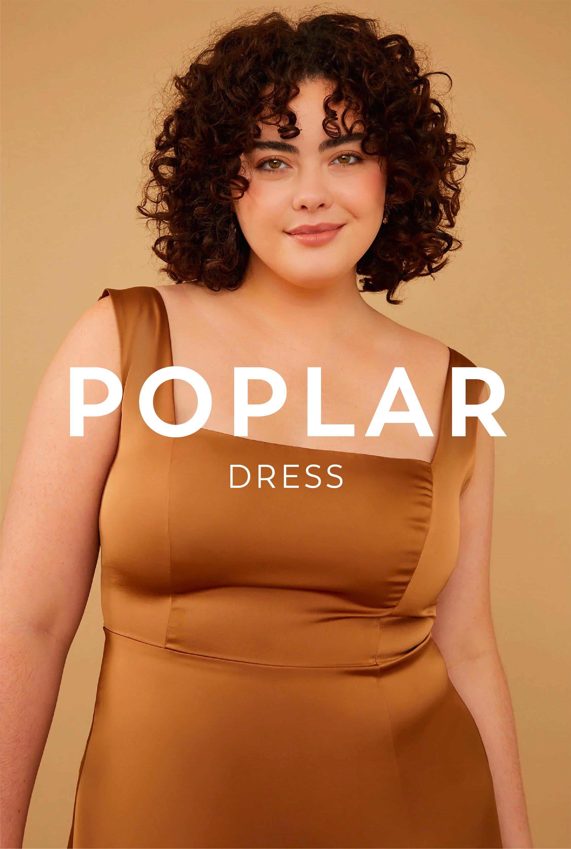Vow'd Weddings Poplar Dress in Mocha